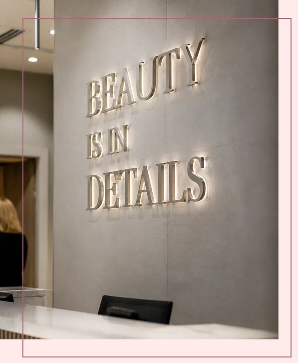 Объемные буквы для салона в Новоуральске от 8677 р. | Аванза-Нву